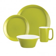 Rachael Ray Round Square 4 Piece Place Setting Set, Service for 1 RRY1526
